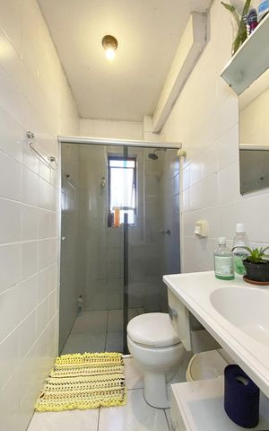 Casa para alugar com 47m², 1 quarto e sem vagaBanheiro