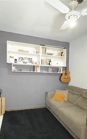 Casa para alugar com 47m², 1 quarto e sem vagaSala