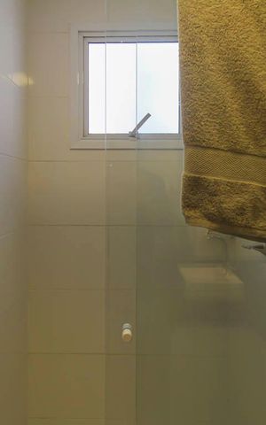Apartamento para alugar com 40m², 2 quartos e 1 vaga Apartamento para alugar com 40m², 2 quartos e 1 vagaBanheiro