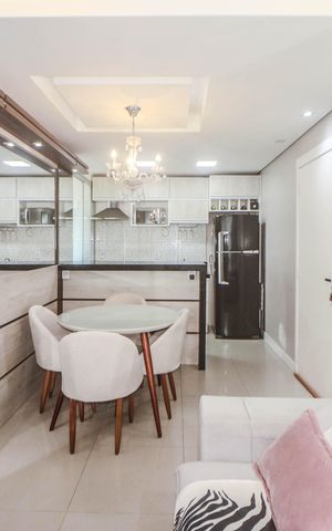 Apartamento à venda com 51m², 2 quartos e 1 vaga Apartamento à venda com 51m², 2 quartos e 1 vagaSala
