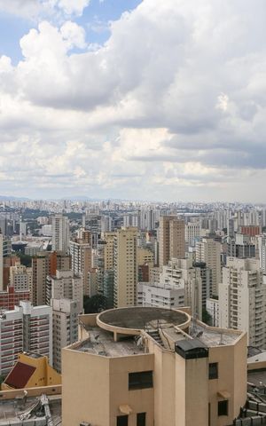 Apartamento à venda com 312m², 3 quartos e 4 vagas Apartamento à venda com 312m², 3 quartos e 4 vagasVista da Varanda da Sala