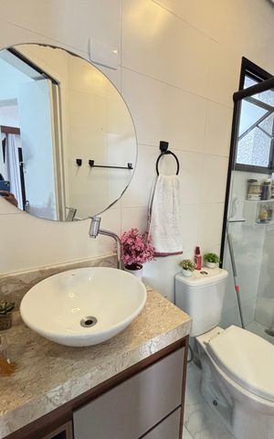 Apartamento à venda com 100m², 2 quartos e 1 vaga Apartamento à venda com 100m², 2 quartos e 1 vagaBanheiro
