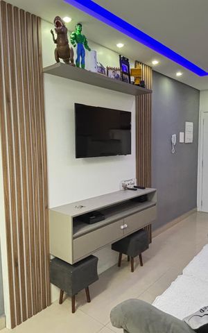 Apartamento à venda com 100m², 2 quartos e 1 vaga Apartamento à venda com 100m², 2 quartos e 1 vagaSala - Sala de Jantar