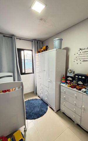 Apartamento à venda com 100m², 2 quartos e 1 vaga Apartamento à venda com 100m², 2 quartos e 1 vagaQuarto 2