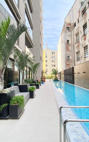 Apartamento à venda com 147m², 3 quartos e 2 vagasArea comum piscina