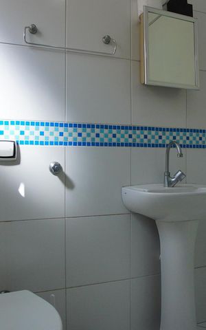 Apartamento para alugar com 77m², 1 quarto e 1 vagaBanheiro Corredor