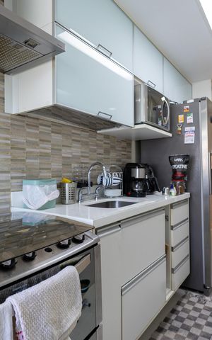 Apartamento à venda com 149m², 2 quartos e 2 vagas Apartamento à venda com 149m², 2 quartos e 2 vagasCozinha