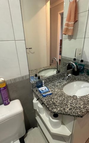 Apartamento para alugar com 87m², 3 quartos e 1 vaga Apartamento para alugar com 87m², 3 quartos e 1 vagaBanheiro
