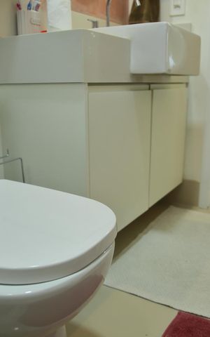 Apartamento à venda com 96m², 3 quartos e 2 vagasBanheiro Social