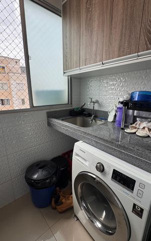 Apartamento à venda com 61m², 3 quartos e 1 vagaÁrea de Serviço