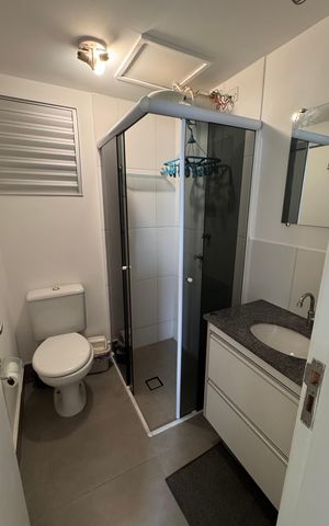 Apartamento à venda com 61m², 3 quartos e 1 vagaBanheiro 