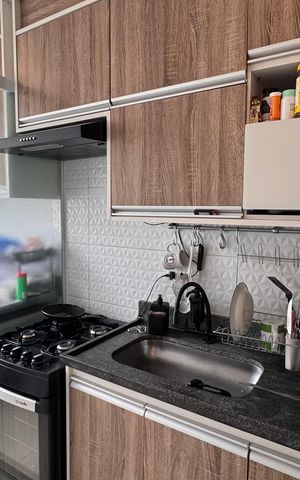 Apartamento à venda com 61m², 3 quartos e 1 vagaCozinha