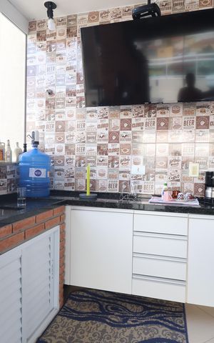 Apartamento à venda com 73m², 2 quartos e 2 vagasVaranda gourmet