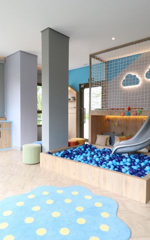 Apartamento para alugar com 72m², 2 quartos e 2 vagasÁrea comum - Brinquedoteca