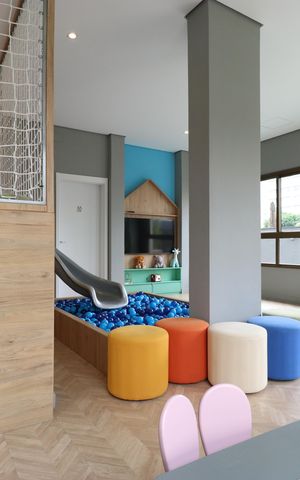 Apartamento para alugar com 72m², 2 quartos e 2 vagasÁrea comum - Brinquedoteca