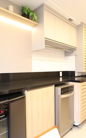 Apartamento para alugar com 72m², 2 quartos e 2 vagasCozinha e Área de Serviço