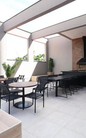 Apartamento para alugar com 72m², 2 quartos e 2 vagasÁrea comum - Churrasqueira