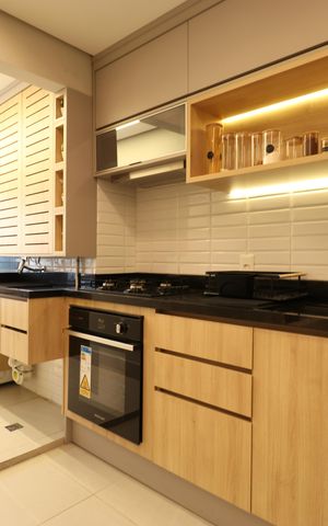 Apartamento para alugar com 72m², 2 quartos e 2 vagasCozinha e Área de Serviço