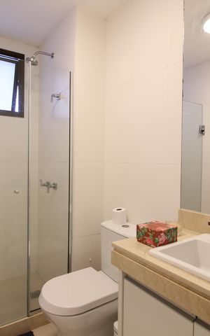 Apartamento para alugar com 130m², 3 quartos e 2 vagasSuíte 3 - Banheiro