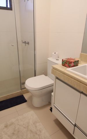 Apartamento para alugar com 130m², 3 quartos e 2 vagasSuíte 3 - Banheiro