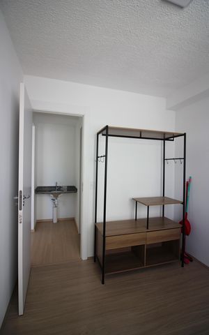 Apartamento para alugar com 39m², 2 quartos e sem vagaQuarto 1