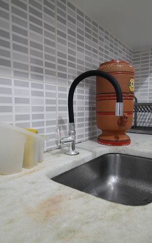 Apartamento para alugar com 100m², 3 quartos e 2 vagasCozinha - Torneira