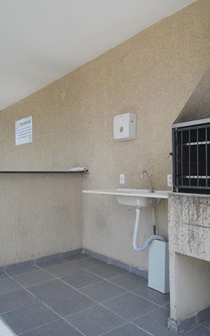 Apartamento para alugar com 43m², 2 quartos e 1 vagaÁrea comum - Churrasqueiras