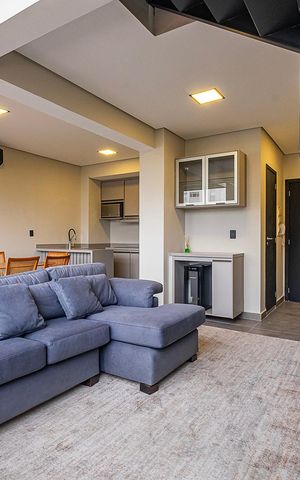 Apartamento à venda com 100m², 1 quarto e sem vaga Apartamento à venda com 100m², 1 quarto e sem vagaSala/Cozinha