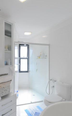 Apartamento à venda com 150m², 4 quartos e 3 vagasBanheiro da Suíte