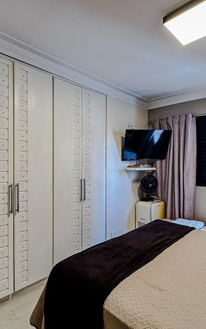 Apartamento à venda com 115m², 3 quartos e 1 vagaQuarto 1 - Suíte
