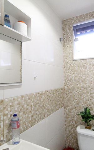 Casa de condomínio à venda com 112m², 3 quartos e 1 vagaLavabo