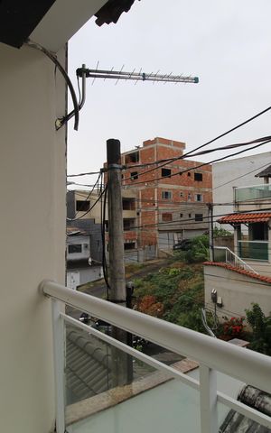 Casa de condomínio à venda com 112m², 3 quartos e 1 vagaSuíte - Varanda