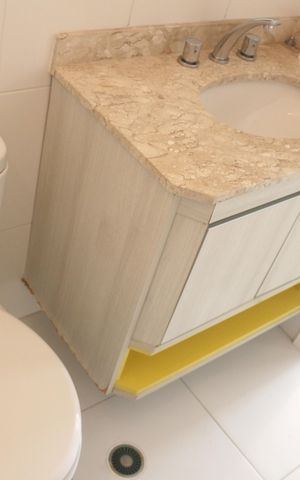 Apartamento para alugar com 86m², 3 quartos e 2 vagasBanheiro Social