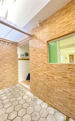 Casa para alugar com 86m², 2 quartos e 1 vagaÁrea gourmet