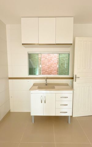 Casa para alugar com 86m², 2 quartos e 1 vagaCozinha