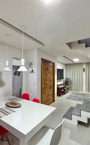 Casa de condomínio à venda com 172m², 3 quartos e 1 vaga Casa de condomínio à venda com 172m², 3 quartos e 1 vagaCozinha e Área de Serviço