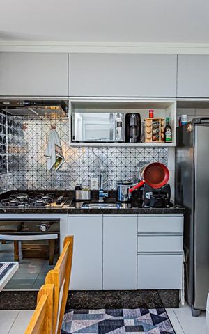 Apartamento para alugar com 33m², 2 quartos e sem vaga Apartamento para alugar com 33m², 2 quartos e sem vagaSala, cozinha e área de serviço
