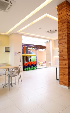 Apartamento à venda com 79m², 2 quartos e 2 vagasÁrea comum - Salão de festas infantil