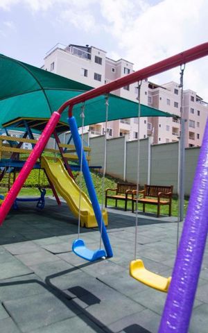 Apartamento à venda com 110m², 2 quartos e 1 vaga Apartamento à venda com 110m², 2 quartos e 1 vagaÁrea comum - Playground