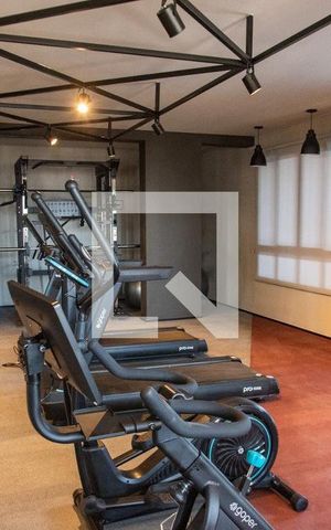 Studio à venda com 35m², 1 quarto e sem vaga Studio à venda com 35m², 1 quarto e sem vagaAcademia