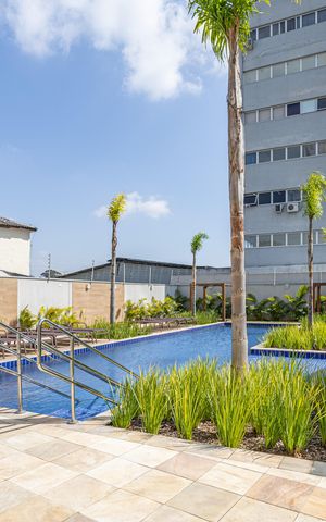 Apartamento à venda com 59m², 2 quartos e 1 vagaÁrea comum - Piscina