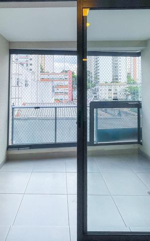 Studio para alugar com 25m², 1 quarto e sem vagaVaranda