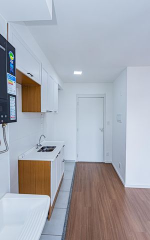 Apartamento à venda com 41m², 2 quartos e 1 vaga Apartamento à venda com 41m², 2 quartos e 1 vagaSala/Cozinha