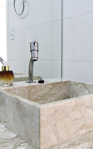 Apartamento para alugar com 64m², 3 quartos e 1 vagaBanheiro Social