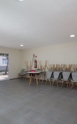 Apartamento à venda com 44m², 2 quartos e sem vagaÁrea comum - Salão de festas