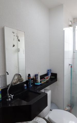 Apartamento à venda com 44m², 2 quartos e sem vagaBanheiro