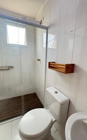Apartamento para alugar com 51m², 2 quartos e 1 vaga Apartamento para alugar com 51m², 2 quartos e 1 vagaBanheiro