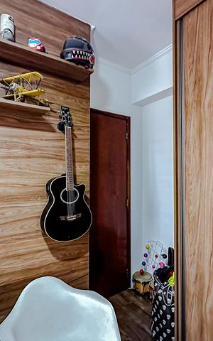 Apartamento à venda com 78m², 3 quartos e 2 vagasQuarto 2