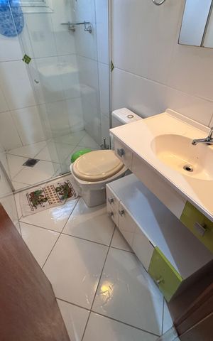 Casa para alugar com 135m², 3 quartos e 2 vagas Casa para alugar com 135m², 3 quartos e 2 vagasBanheiro da Suíte