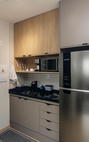 Apartamento para alugar com 36m², 1 quarto e sem vaga Apartamento para alugar com 36m², 1 quarto e sem vagaCozinha